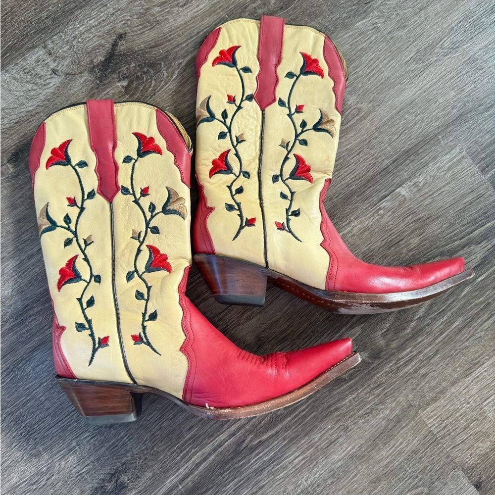 Authentic Aguila Handmade in Mexico Cowboy Boots